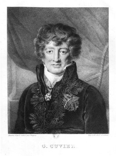 Portrait of Georges Cuvier by Jacques
